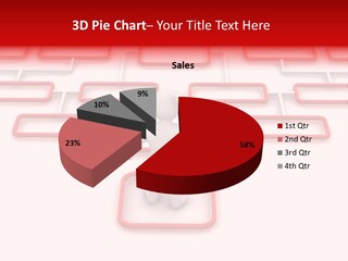 White Arrow Clipart PowerPoint Template