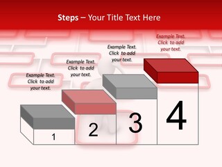 White Arrow Clipart PowerPoint Template