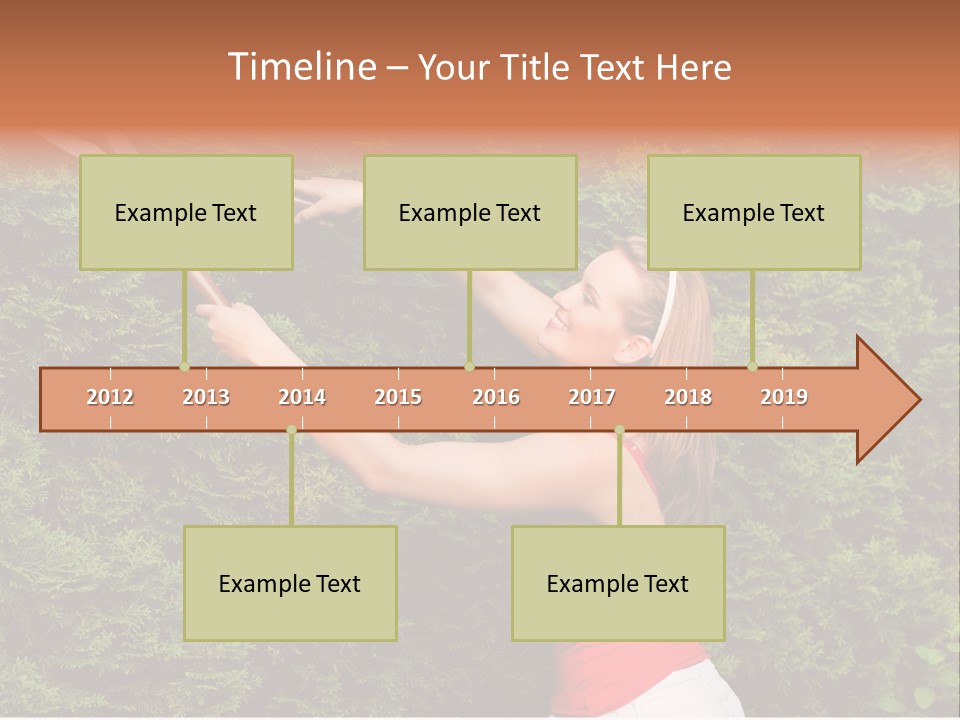Sunlight Leisure Gardener PowerPoint Template