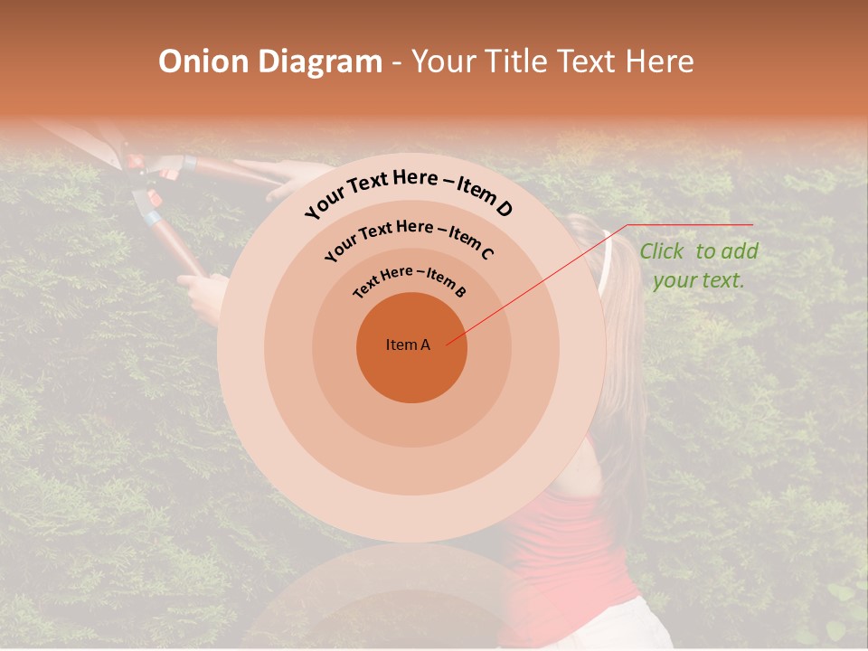 Sunlight Leisure Gardener PowerPoint Template