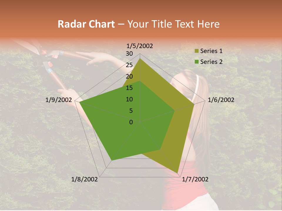 Sunlight Leisure Gardener PowerPoint Template