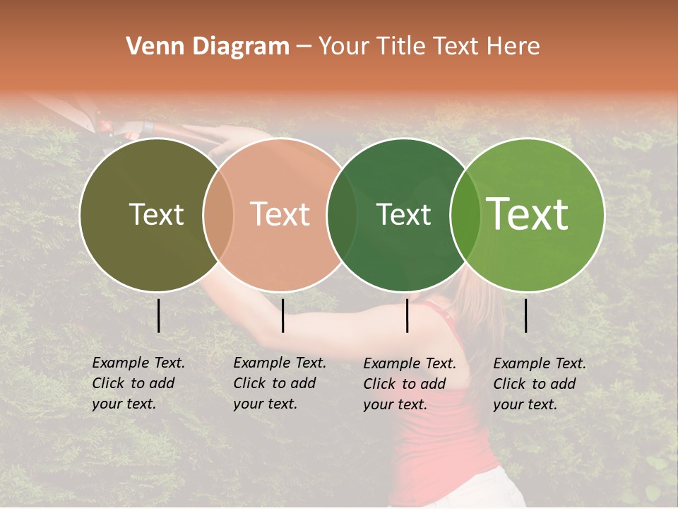 Sunlight Leisure Gardener PowerPoint Template