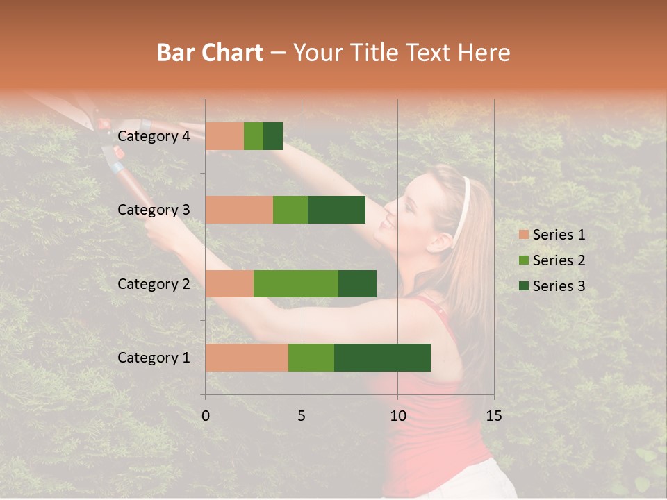 Sunlight Leisure Gardener PowerPoint Template