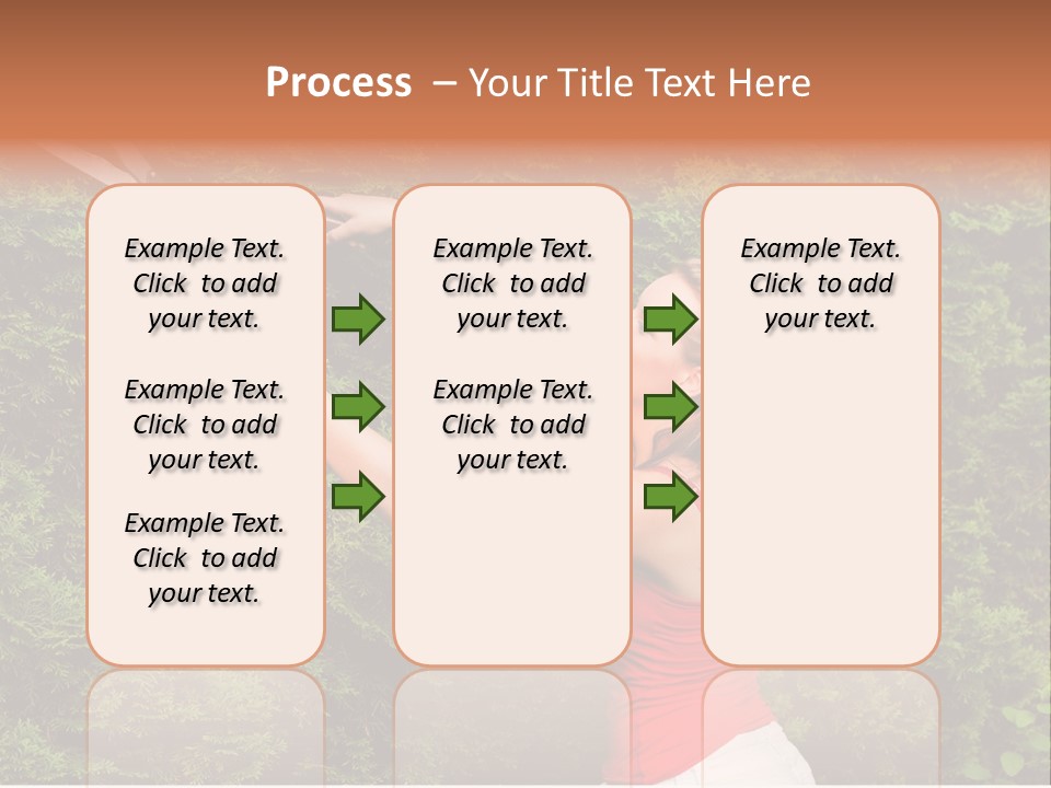 Sunlight Leisure Gardener PowerPoint Template