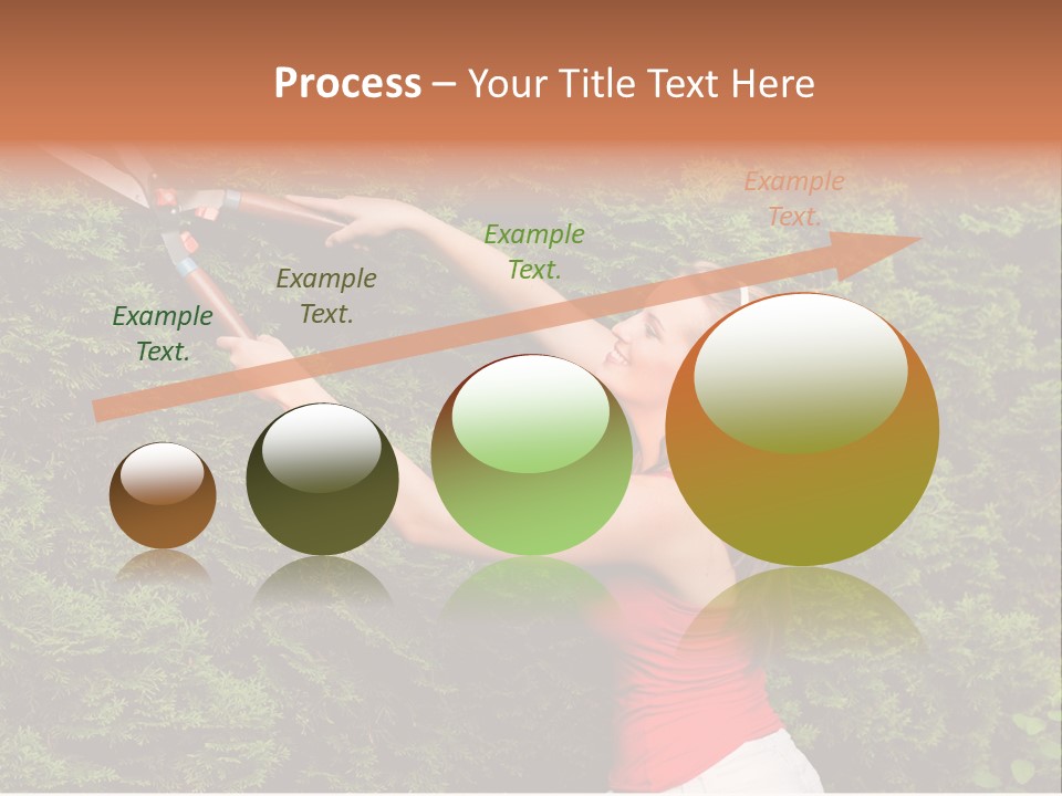 Sunlight Leisure Gardener PowerPoint Template