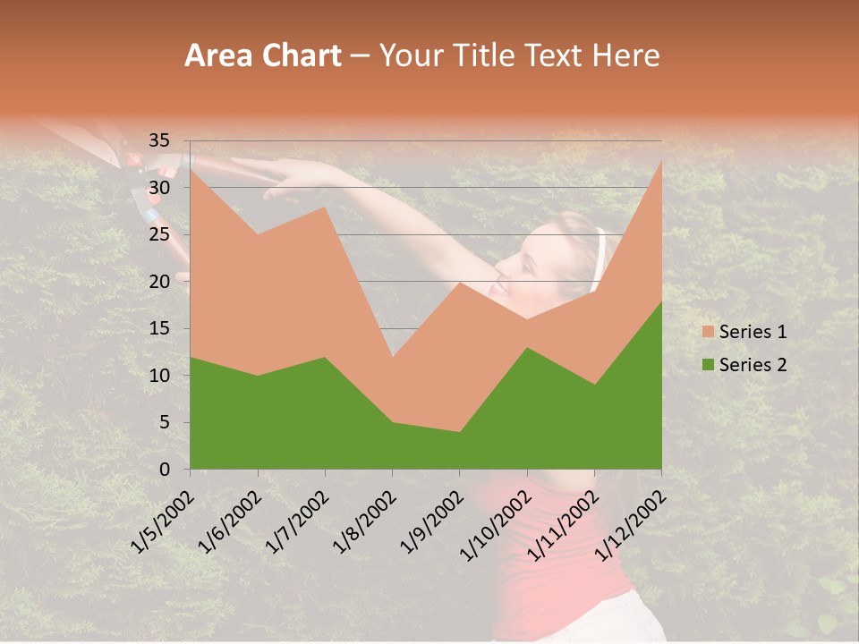 Sunlight Leisure Gardener PowerPoint Template