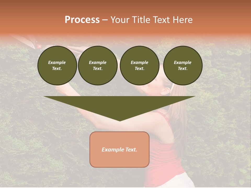 Sunlight Leisure Gardener PowerPoint Template