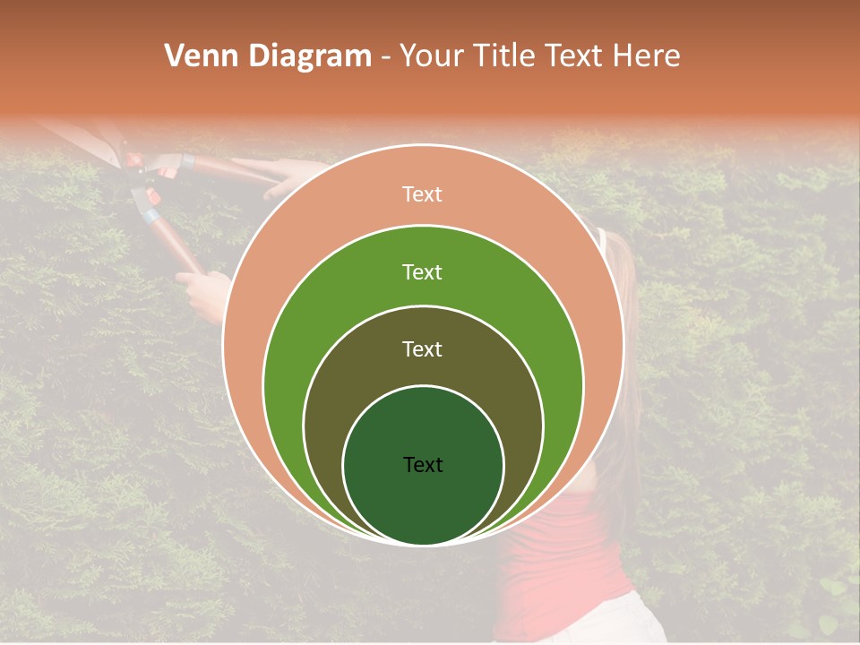 Sunlight Leisure Gardener PowerPoint Template