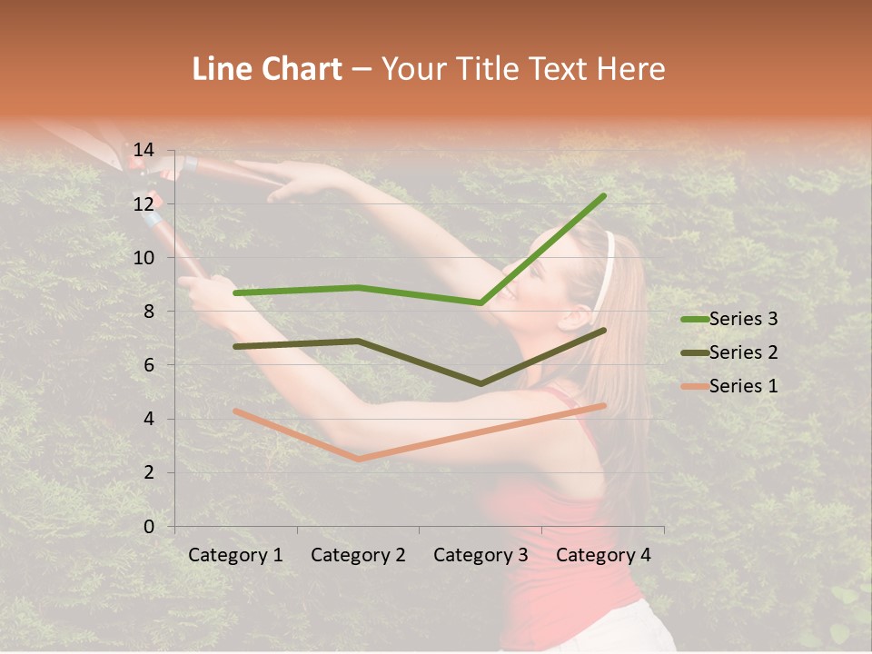 Sunlight Leisure Gardener PowerPoint Template
