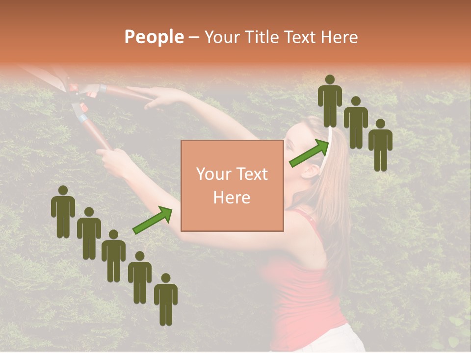 Sunlight Leisure Gardener PowerPoint Template