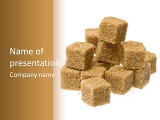 Nobody Sweet Ingredient PowerPoint Template