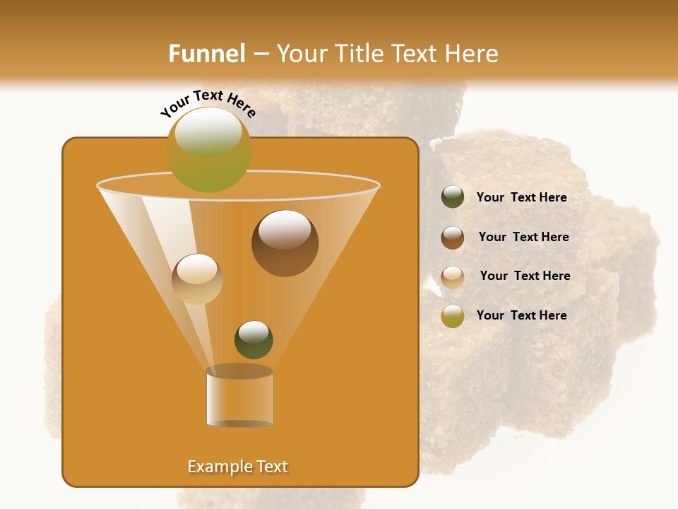 Nobody Sweet Ingredient PowerPoint Template