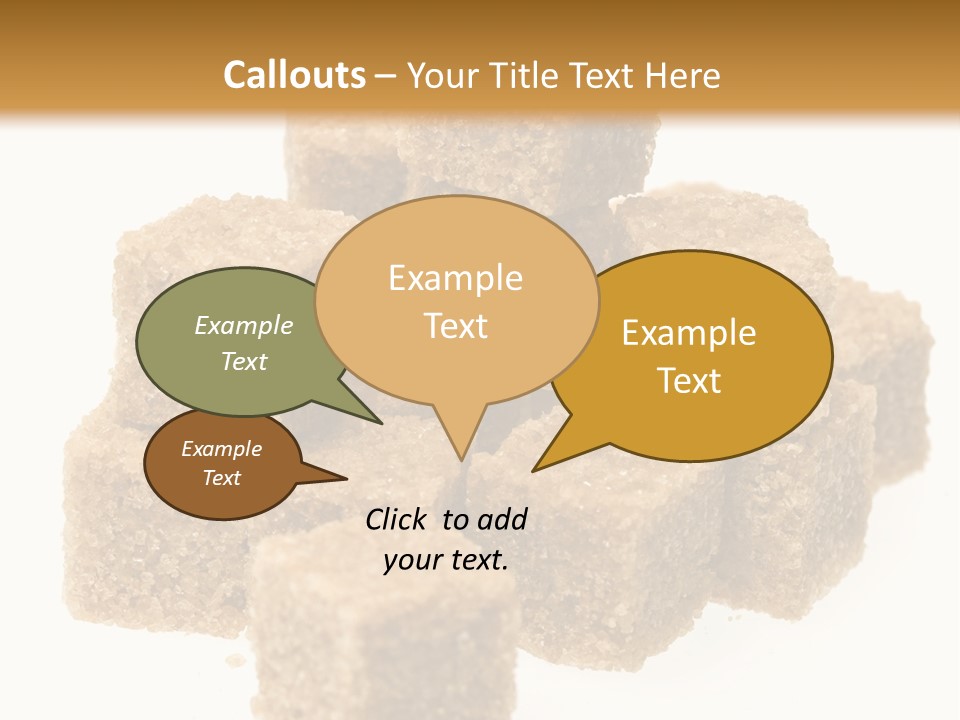 Nobody Sweet Ingredient PowerPoint Template