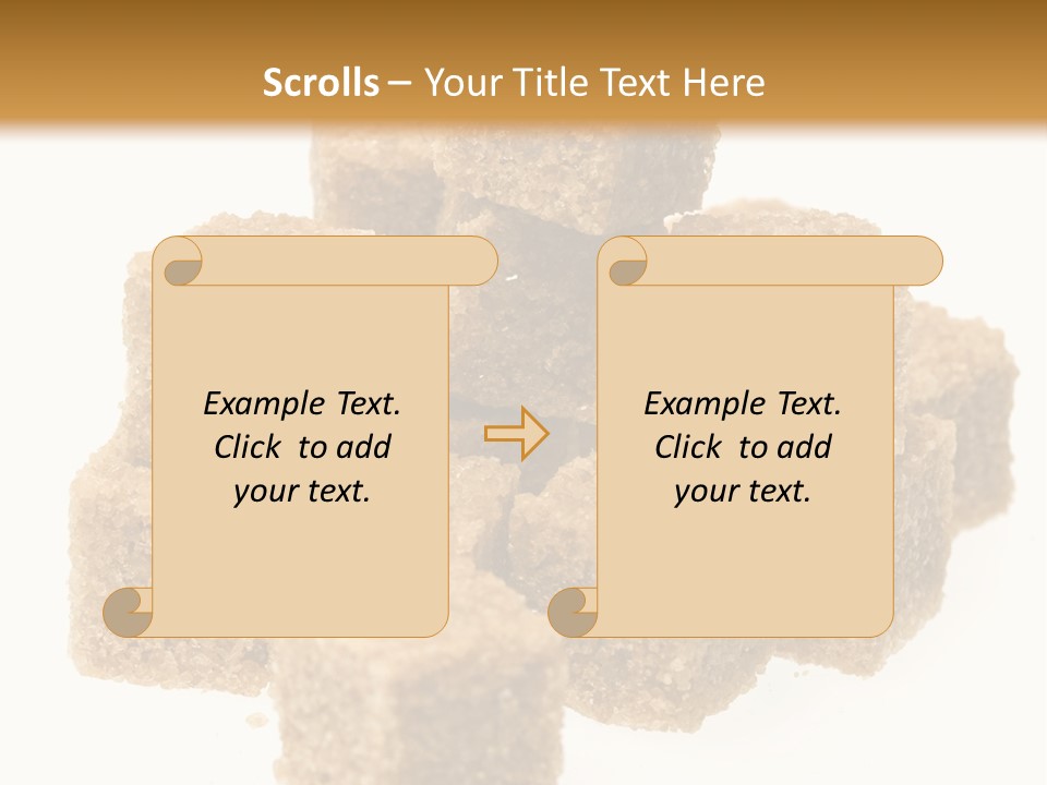 Nobody Sweet Ingredient PowerPoint Template