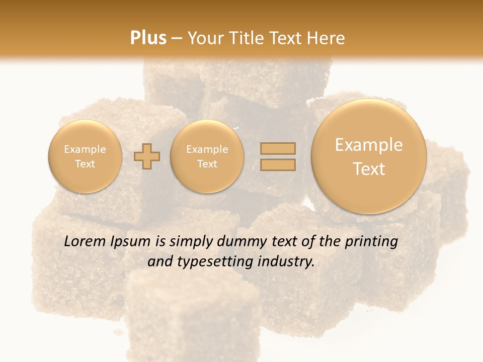 Nobody Sweet Ingredient PowerPoint Template