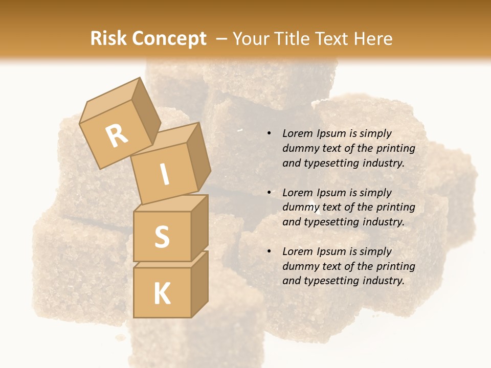Nobody Sweet Ingredient PowerPoint Template