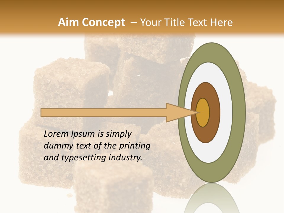 Nobody Sweet Ingredient PowerPoint Template