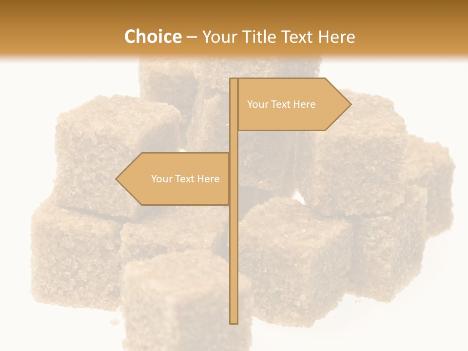 Nobody Sweet Ingredient PowerPoint Template