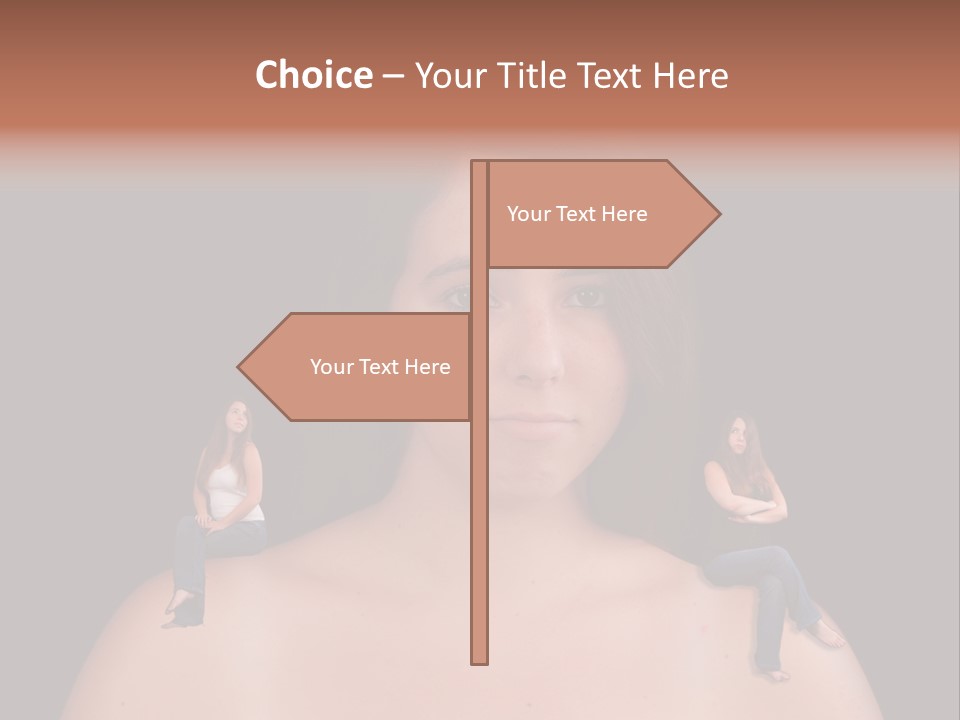 Manipulation Decision Temptation PowerPoint Template