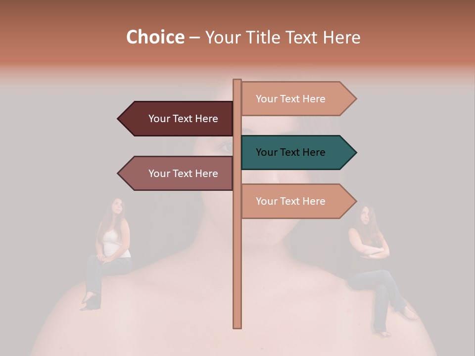 Manipulation Decision Temptation PowerPoint Template