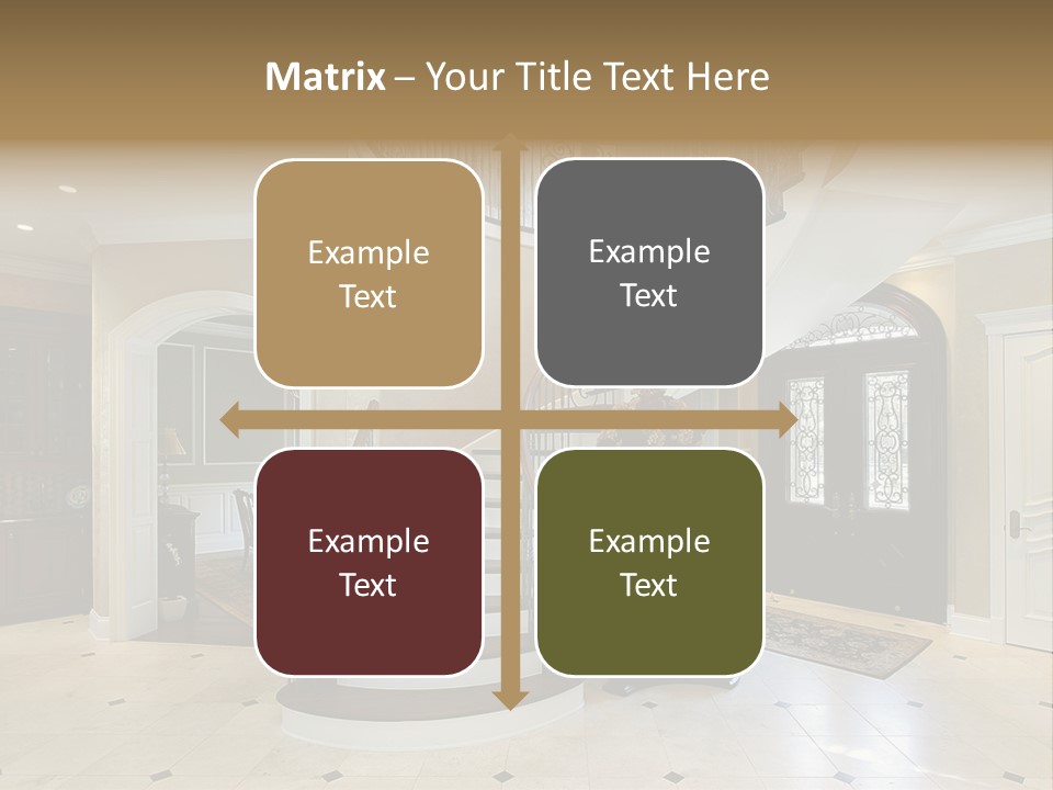 Decorate Residential Luxury PowerPoint Template