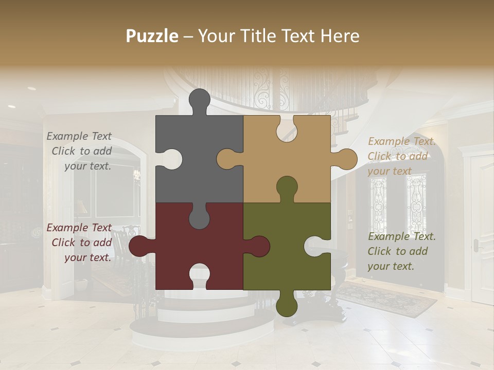 Decorate Residential Luxury PowerPoint Template