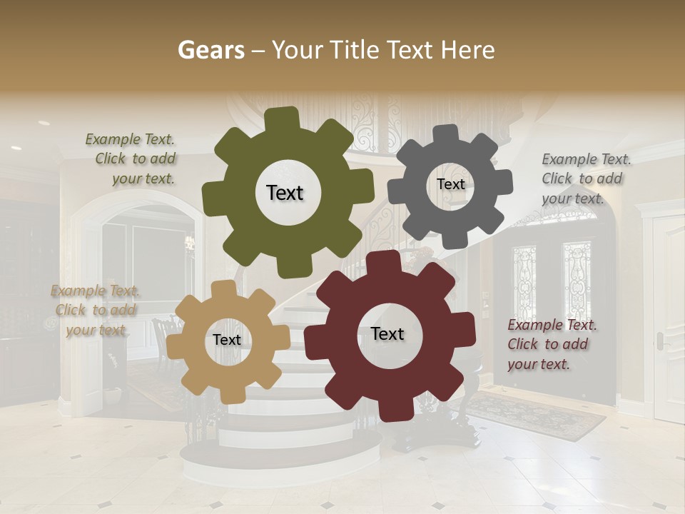 Decorate Residential Luxury PowerPoint Template