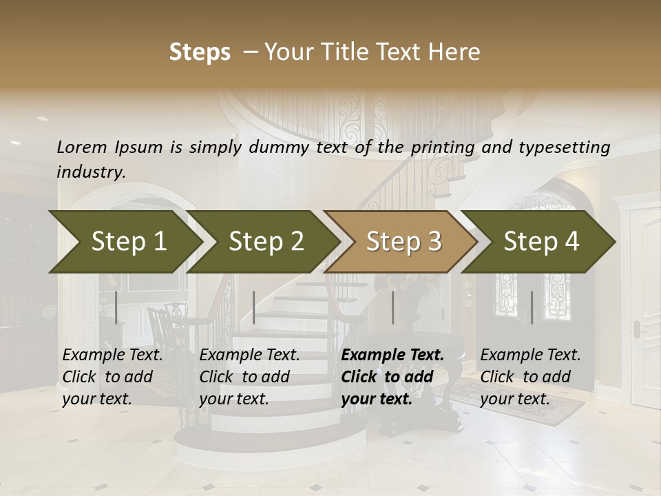 Decorate Residential Luxury PowerPoint Template