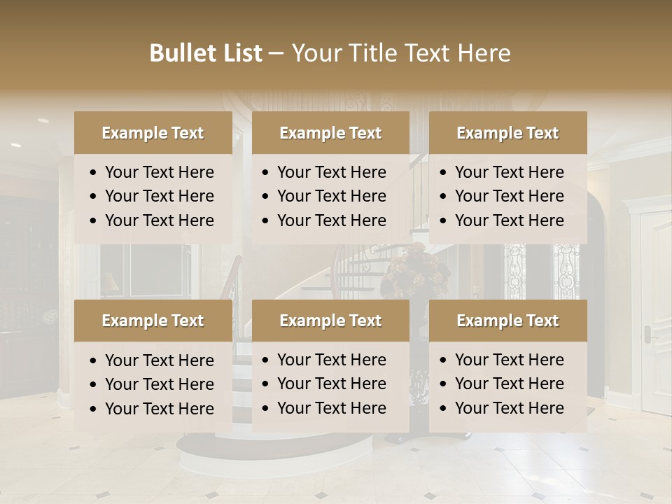 Decorate Residential Luxury PowerPoint Template