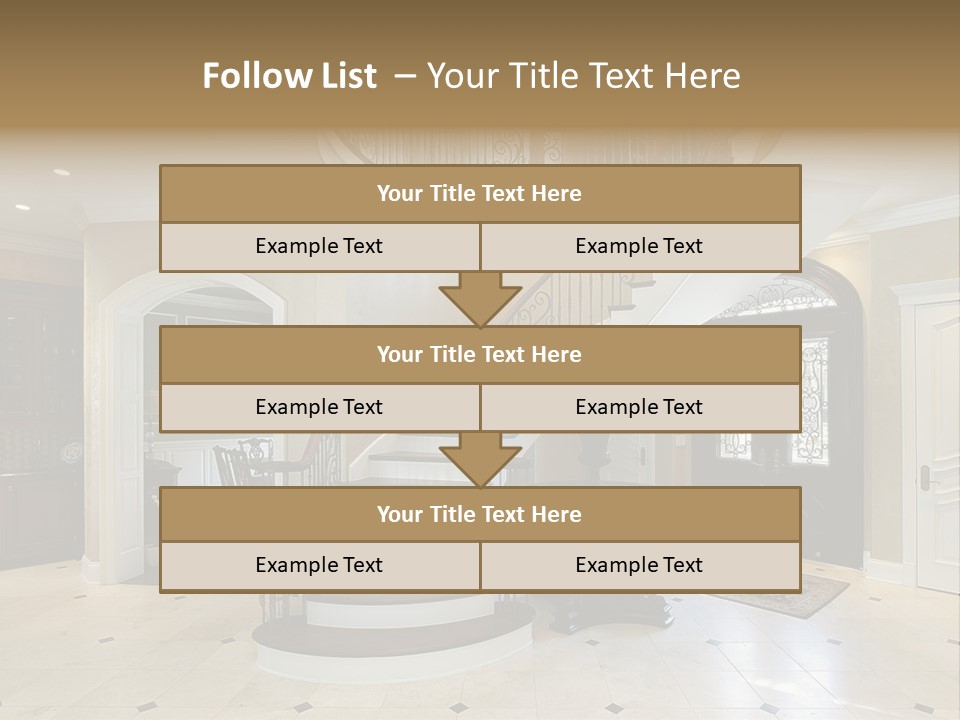 Decorate Residential Luxury PowerPoint Template