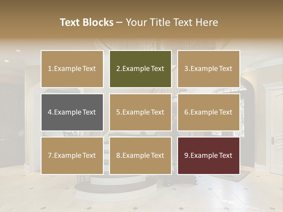 Decorate Residential Luxury PowerPoint Template