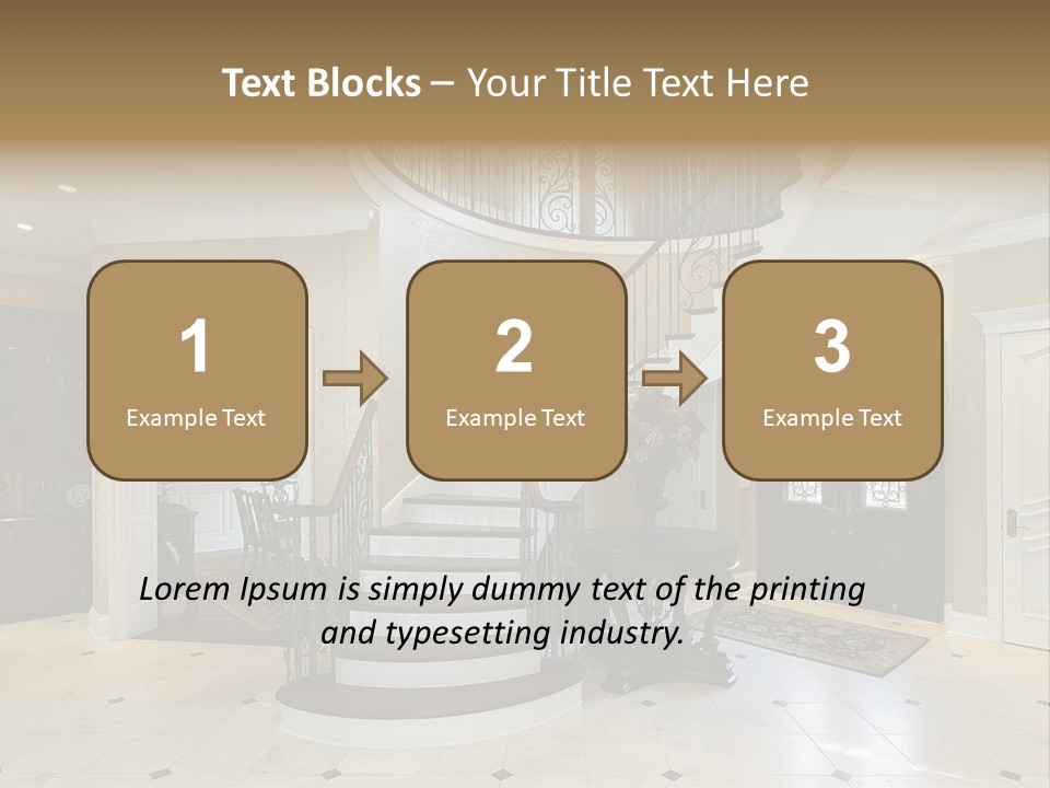 Decorate Residential Luxury PowerPoint Template