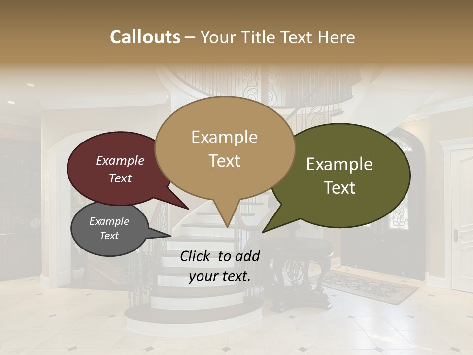 Decorate Residential Luxury PowerPoint Template