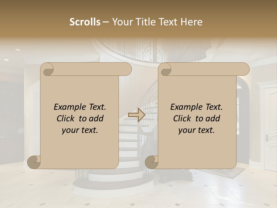 Decorate Residential Luxury PowerPoint Template