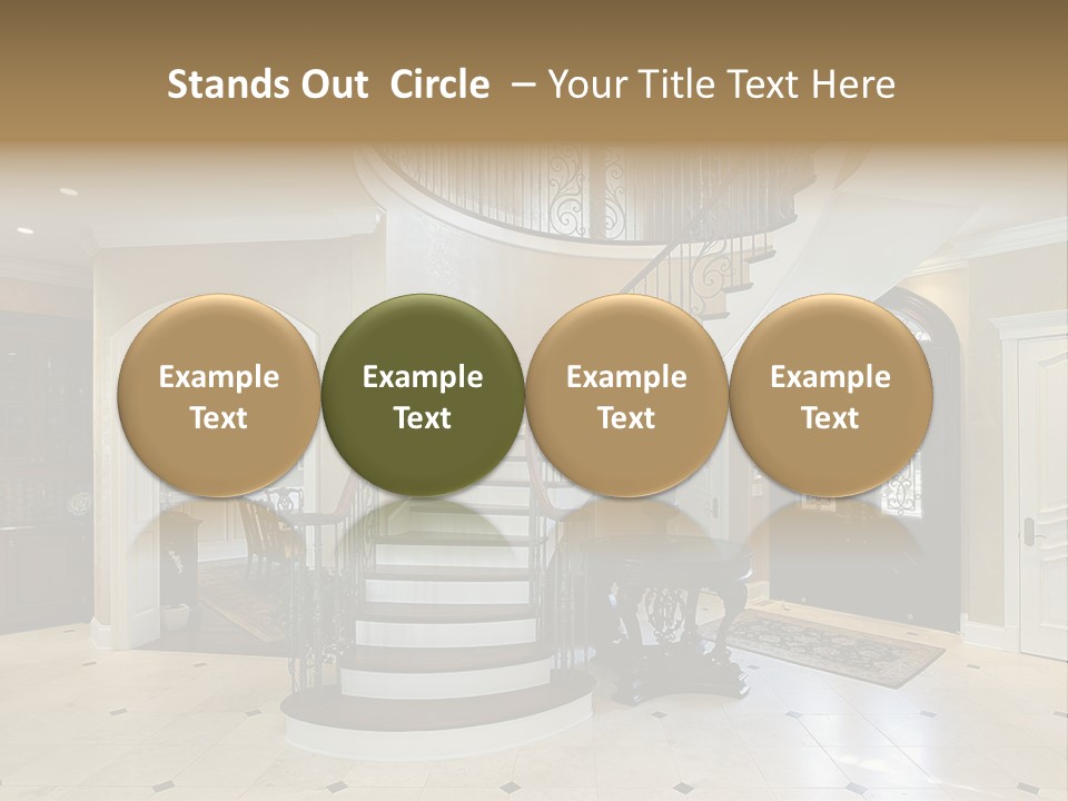 Decorate Residential Luxury PowerPoint Template