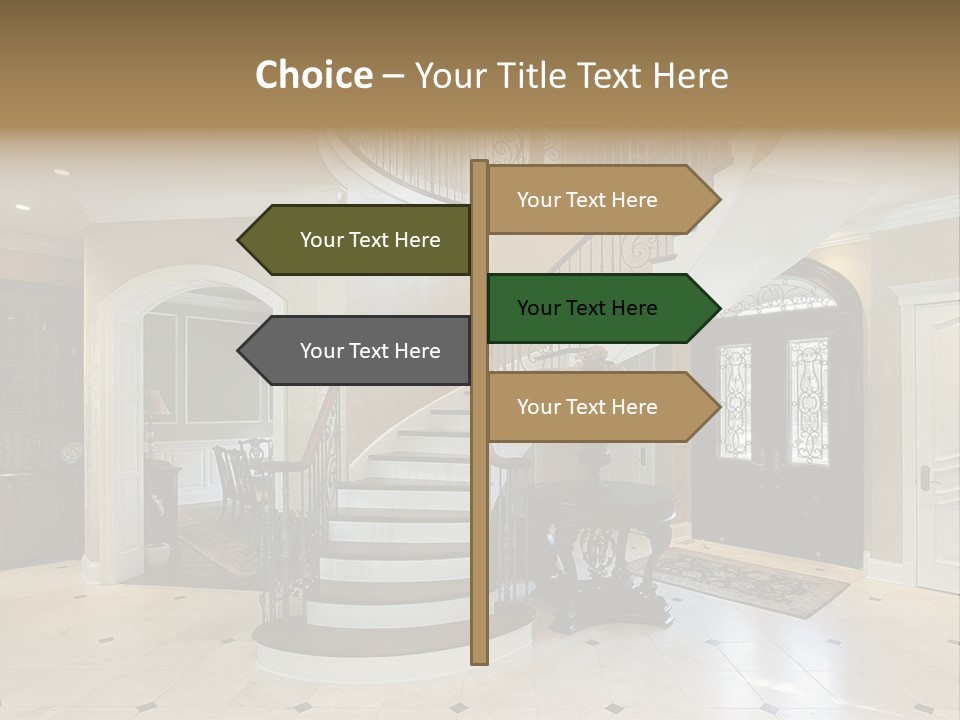 Decorate Residential Luxury PowerPoint Template
