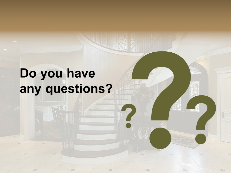 Decorate Residential Luxury PowerPoint Template