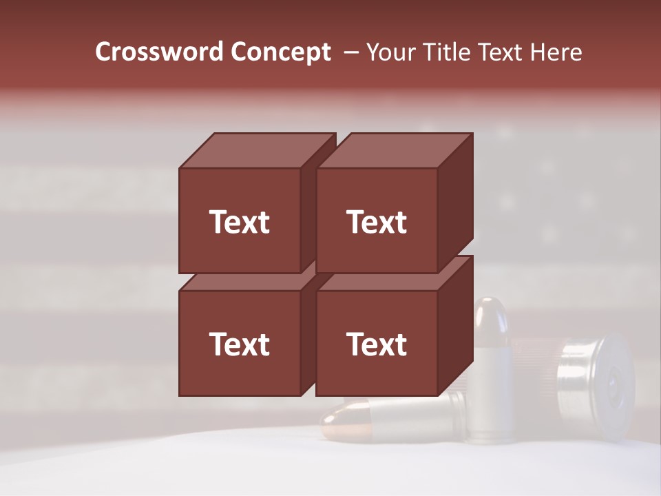 Brave White Second PowerPoint Template