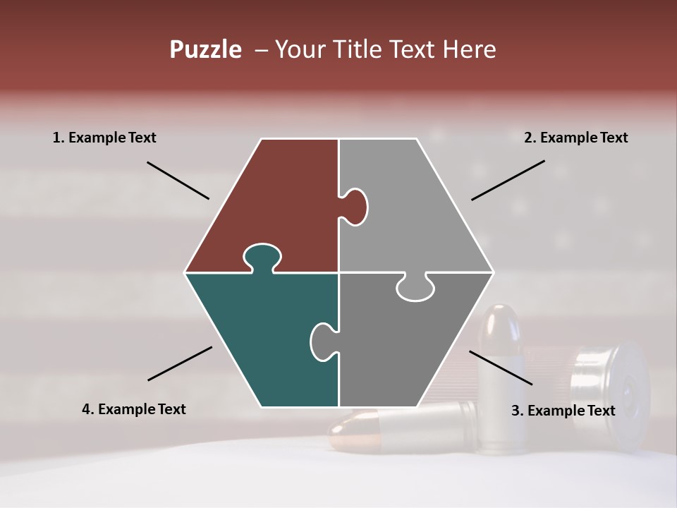 Brave White Second PowerPoint Template