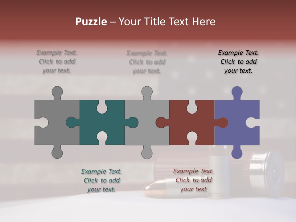 Brave White Second PowerPoint Template