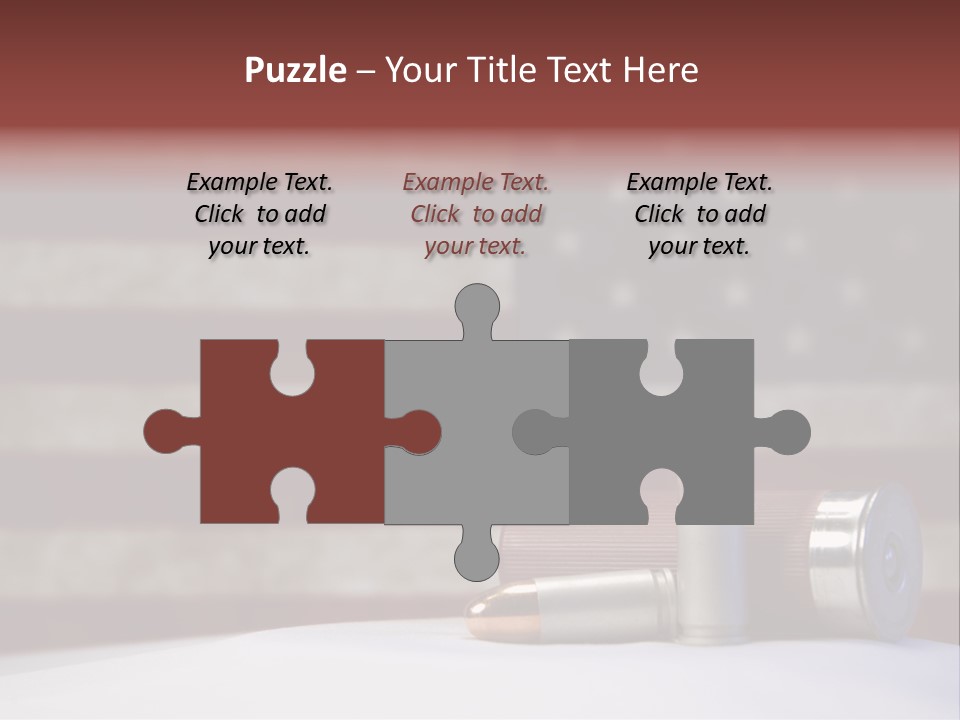 Brave White Second PowerPoint Template