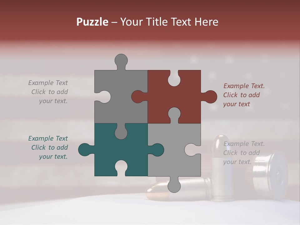 Brave White Second PowerPoint Template