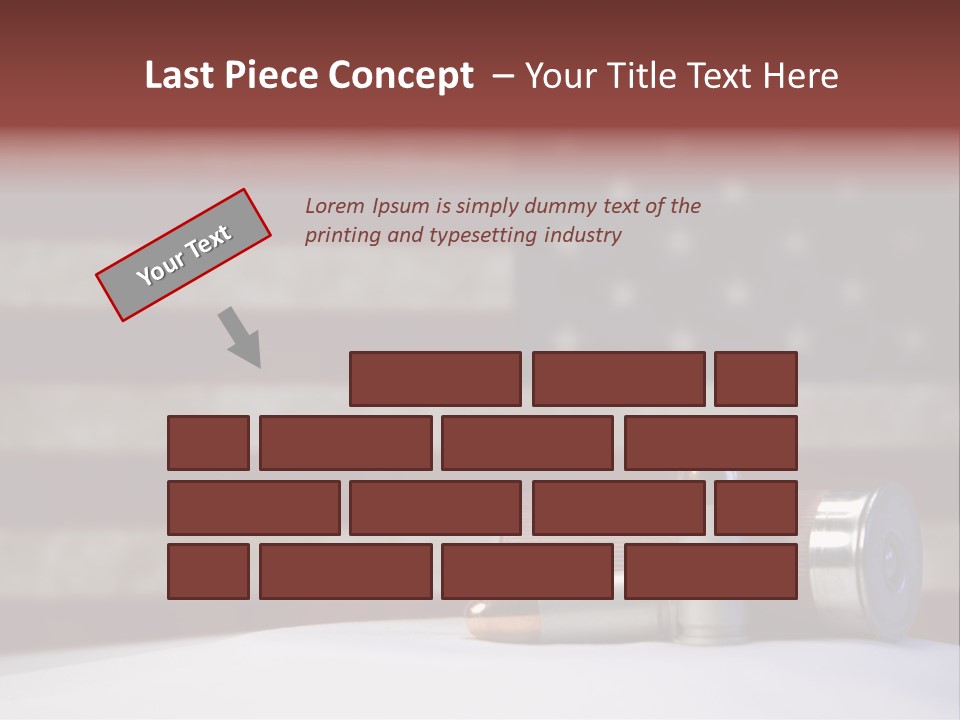 Brave White Second PowerPoint Template