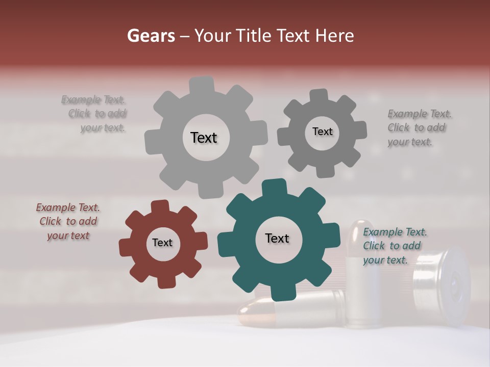 Brave White Second PowerPoint Template