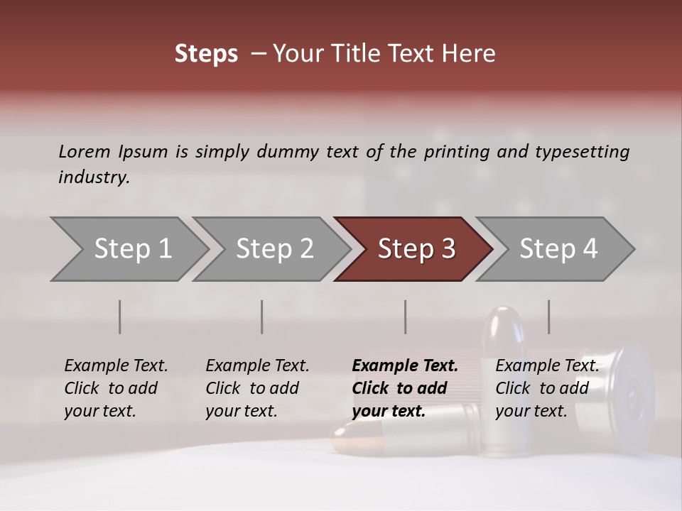 Brave White Second PowerPoint Template