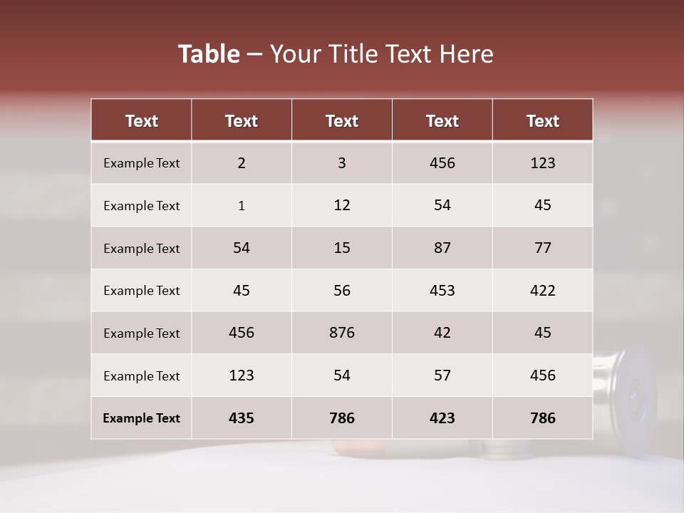 Brave White Second PowerPoint Template