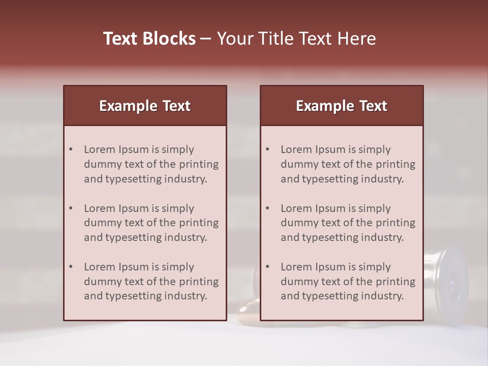 Brave White Second PowerPoint Template