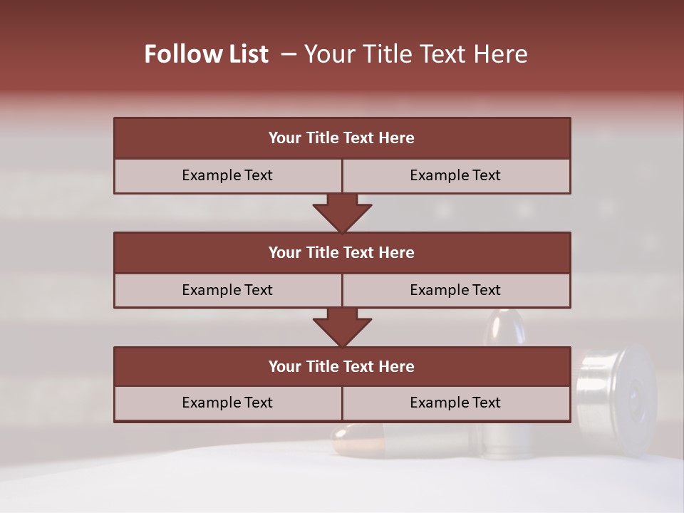 Brave White Second PowerPoint Template