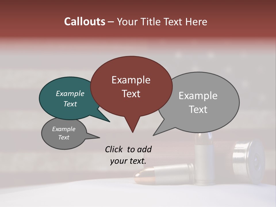 Brave White Second PowerPoint Template