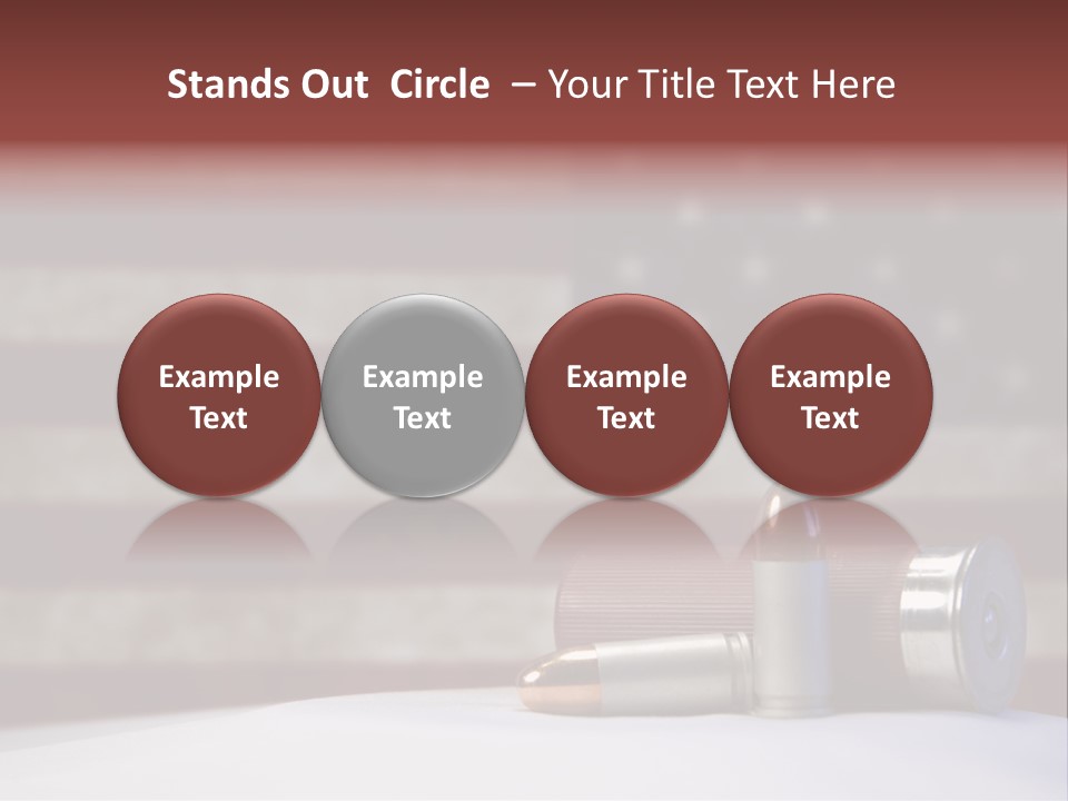 Brave White Second PowerPoint Template